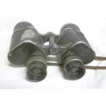 A pair of Second War German Kriegsmarine binoculars marked "N DF 7x50 2693"