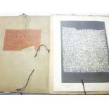 Schuette (M) Alte Spitzen - Two folder volumes of embroidery illustrations and patterns 1911