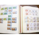 Two folder albums of GB stamps, EIIR, mainly decimal,