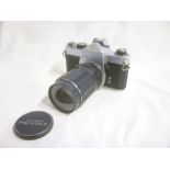 A Pentax Asahi spotmatic 35mm camera with 1:3.
