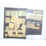 A selection of Malaya and Malaya States stamps in blocks,