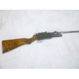 A rare Webley Service Air Rifle Mark II, .22 calibre with chequered walnut stock No.