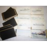 Fourteen pocket sketch books dating between 1968 and 1974 containing numerous pencil sketches and