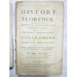 The Works of the Famous Nicolas Machiavel Citizen and Secretary of Florence, one vol,