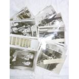 A quantity of 1930's black and white 8" x 6" photographs produced by the Wayfarer Tailored Clothing