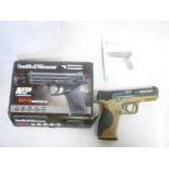 An M & P CO2 177 Smith and Wesson air pistol,