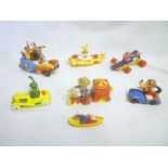 A selection of Corgi Comics diecast vehicles including Popeye Paddle Wagon, Kermit the Frog,