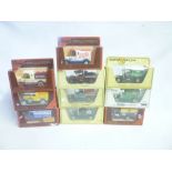 Ten Matchbox Models of Yesteryear diecast vintage vehicles,