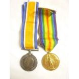 A First War pair of medals awarded to No.720124 Gnr.H.Colegate R.A.