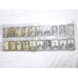 170 various Ogden's cigarette cards including Ogden's tabs - portraits, military figures,