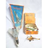 A Japanese TN battery operated Grumman F11A jet fighter in original box;