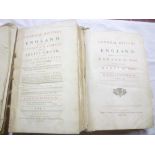 Guthrie (William) General History of England from the Invasion of the Romans, two vols,