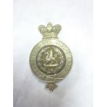 A Victorian Officers silver plated glengarry badge of the Volunteer Battalion South Wales Borderers