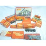 Dinky Supertoys - repainted Foden open lorry, three produce lorries,