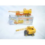 Dinky Supertoys - 972 20-ton lorry mounted crane in original box and an unboxed Dinky Coles mobile