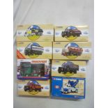Eight mint and boxed Corgi Classic commercial vehicles including Scammell Highwayman Tanker,