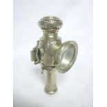 An early chromium plated motoring side lamp by Lucas Ltd of Birmingham