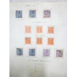 An album page of New Zealand stamps including 1926 2s and 3s,