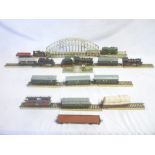 Marklin HO-gauge - 0-6-0 electric locomotive, three other various locomotives,