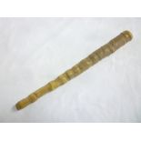 An unusual preserved cabbage stalk truncheon 15" long