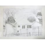 Julian Dyson - pencil "Redruth Station", signed,