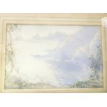 Arthur Bradbury - watercolour "Grand Greve Early Morning Sark", signed,