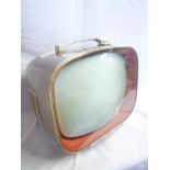 An unusual 1950's/60's Royal Star portable television
