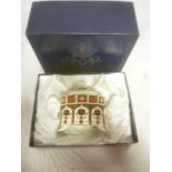 A Royal Crown Derby "Old Imari" china teapot in fitted box