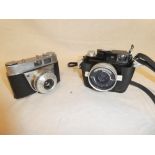 A Nikon Calypso Nikkor 35mm underwater camera and Kodak Retinette 1A camera (2)