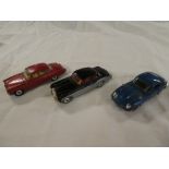 Three Corgi die-cast vehicles - 224 Bentley saloon; 238 Jaguar MK10;