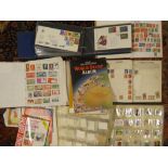 Two albums of GB and World Stamps, an album of loose GB stamps,