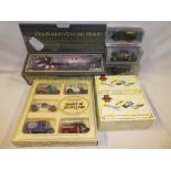 A Corgi toys "Unsung Heroes" Vietnam series US Army set; two Matchbox 1995 Military vehicles;
