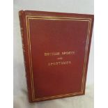 British Sports and Sportsmen, Commerce & Industry, 1 vol folio,