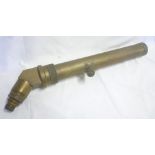 A brass Military high-angle gunsight by W Ottway dated 1929