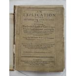 Reynolds (Edward) An Explication of the Hundreth & Tenth Psalme,