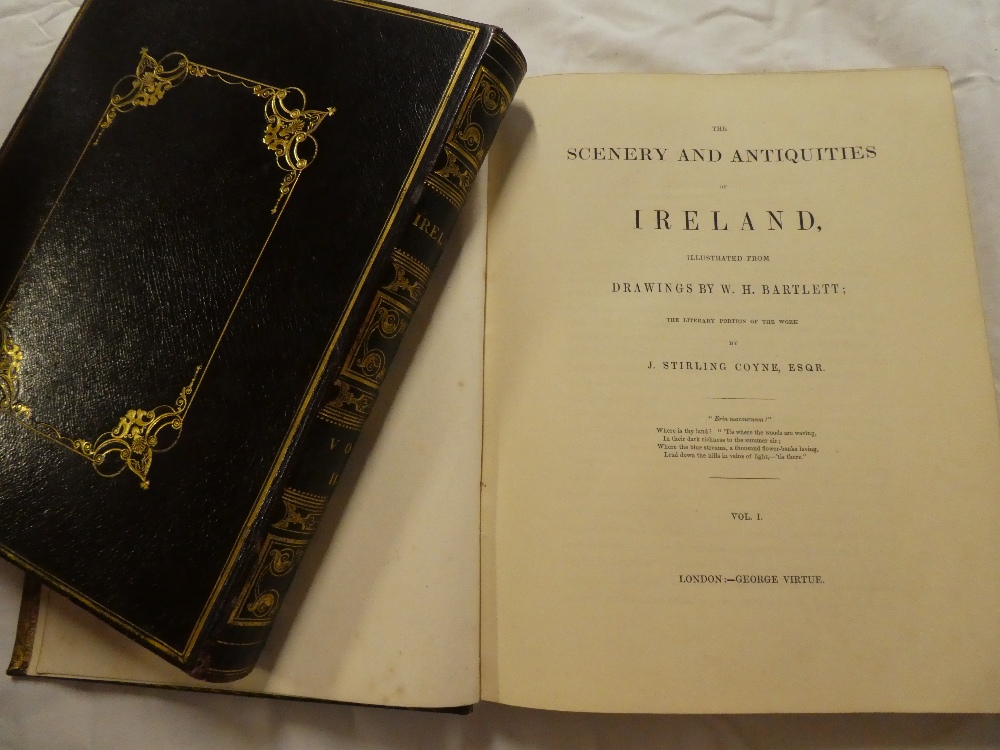 Willis (NP) & Coyne (JS) - The Scenery & Antiquities of Ireland, 2 vols, b&w illus.