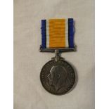 A British War medal awarded to No.18740 Pte. G.Stanlick D.C.L.I.