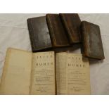 The Iliad of Homer, translated by Alexander Pope, 6 vols,