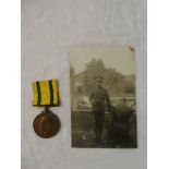 A Territorial Force War medal awarded to No.1370 Pte. G.M. Goad (D.C.L.I.
