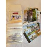 A large selection of various GB PHQ cards, modern postcards,