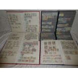 Six stock books containing a large selection of World stamps including numerous African Countries -