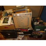 Eight boxes of general books