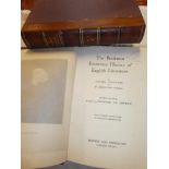 Seccombe (T) & Nicoll (W R) The Bookman Illustrated History of English Literature, two vols, 1906,