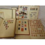 Seven stock books/ albums containing a selection of GB and World stamps