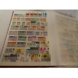 A stock book of GB stamps,