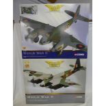 Two large Corgi Aviation Archive 1:32 scale boxed aircraft including DH Mosquito BMKXV1 and