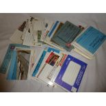 A large number of souvenir letter cards circa 1950's