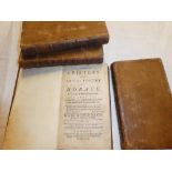 Francis (P) A Poetical Translation of the Works of Horace, 4 vols 1750, calf,