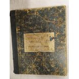 A rare Cornwall Constabulary occurrences book for the area around St Minver dating from 1906 to