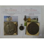 Two First War family casualty Groups of medals:- 1914/15 Star & Victory medal with bronze Memorial